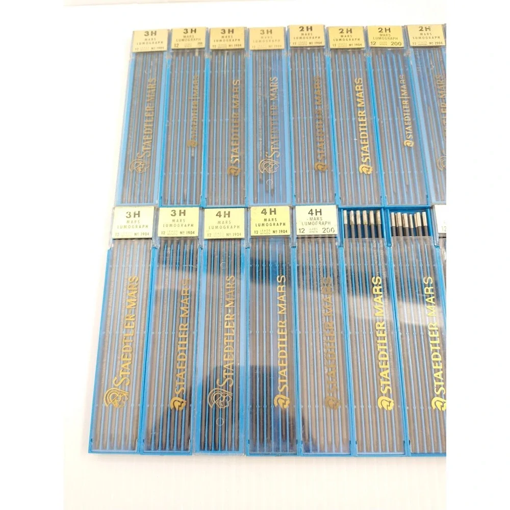 Big Lot of vintage Staedtler Lumograph‎ Leads various types packs